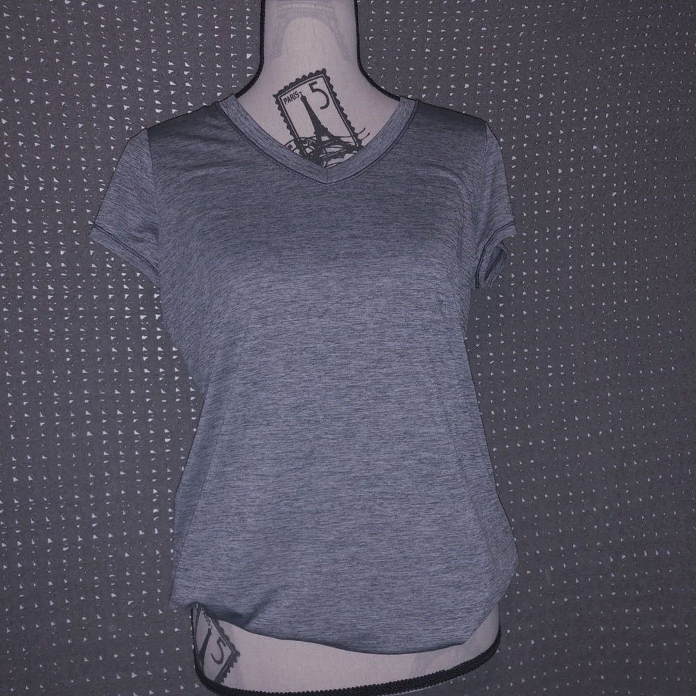 Grey v-neck